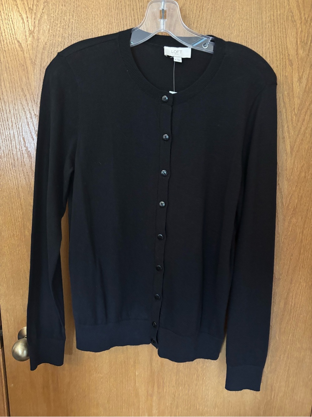 NWT LOFT Black Cardigan Sweater